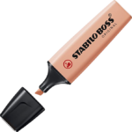 Tekstimarker STABILO Boss pastelne virsikuroosa