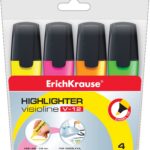 Tekstimarkerite komplekt ERICH KRAUSE V-12 4 värvi