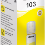 Tindikassett EPSON EcoTank 103 (C13T00S44A) kollane