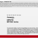 Toonerikassett CANON 069H 7600 lehte must