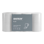 Tualettpaber 2-kihiline KATRIN Plus Toilet 400 Easy Flush kergesti lahustuv 8rl