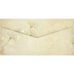 Ümbrik C65 DL 120g Hõlmikpuu kuldsete detailidega 10tk pakis