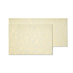 Ümbrik C6 120g Rose Cream kuldse läikega 10tk