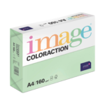 Värviline paber A4 160g IMAGE Coloraction nr.65 pastelne roheline (Forest) 250 lehte