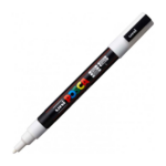 Värvimarker UNI Posca PC-3M 0,9-1,3 mm valge