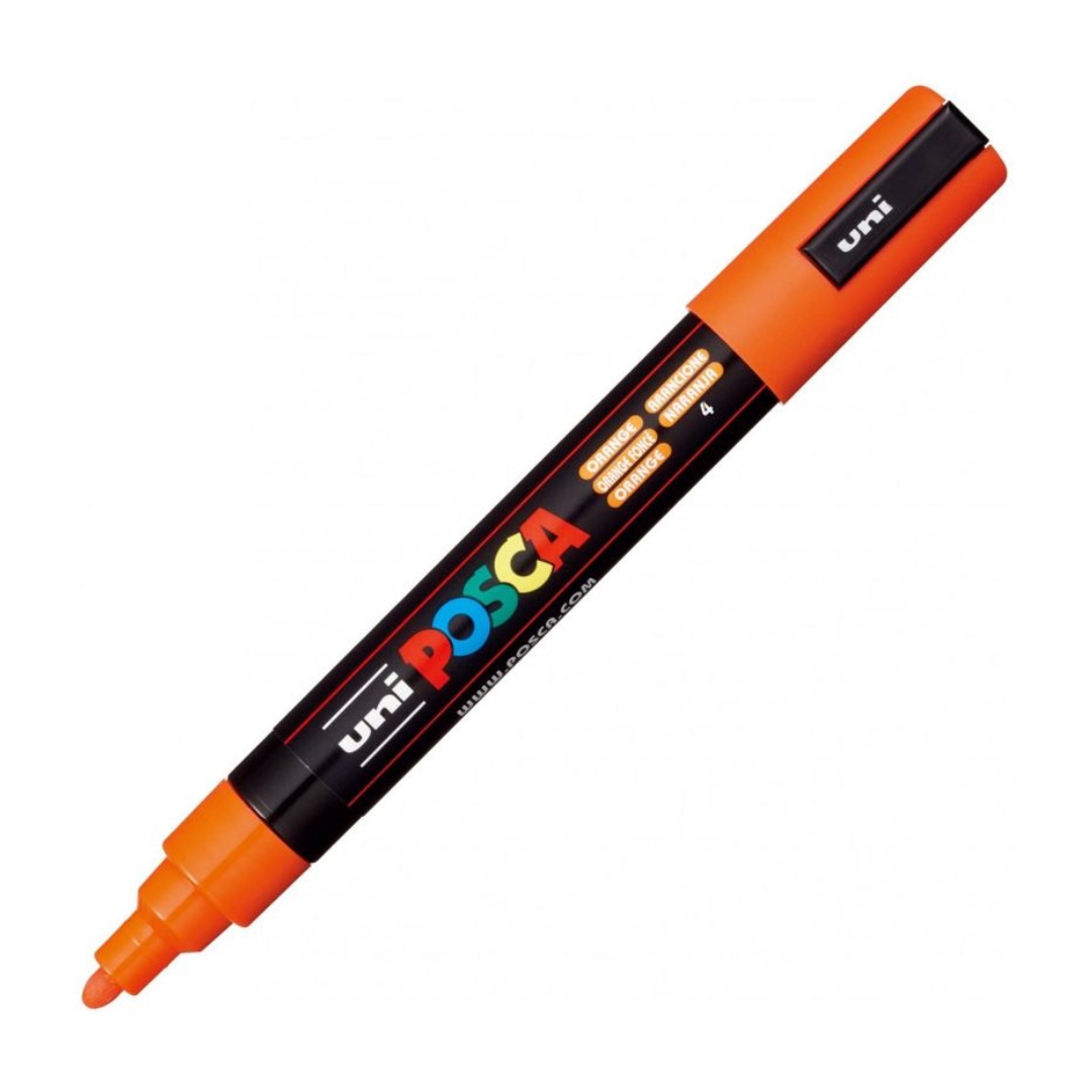 Värvimarker UNI Posca PC5M 1.8-2.5mm oranž - Pilt 1