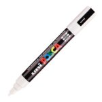 Värvimarker UNI Posca PC5M 1.8-2.5mm valge