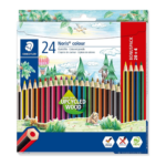 Värvipliiatsid STAEDTLER Noris Colour 185 24 värvi