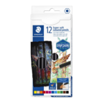 Värvipliiatsid STAEDTLER Soft 149C 12 värvi