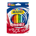 Viltpliiatsid CARIOCA Magic Laser kustutatav 10 värvi
