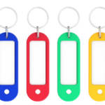 Võtmehoidja lipikuga 60mm 12tk karbis