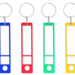 Võtmehoidja lipikuga 63mm 12tk karbis