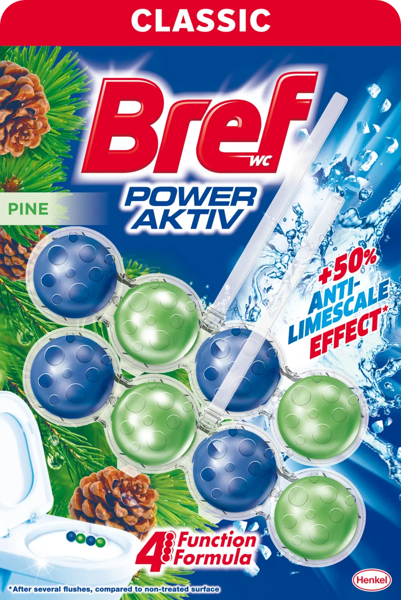 wc_varskendaja_bref_power_aktiv_pine_2x50g_0-2 WC värskendaja BREF Power Aktiv Pine 2x50g - Image 1