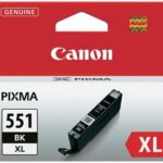 Canon CLI-551BKXL (6443B001) Ink Cartridge, Black