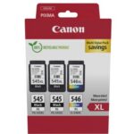 Canon PG-545XL/CL-546XL (8286B013) Ink Cartridge Multipack, BK/CMY