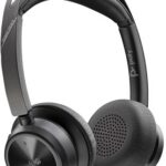 Poly Voyager Focus 2 MS Teams Wireless Headset, Bluetooth, USB-C/A Adapter, Black