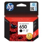 HP 650 (CZ101AE) Ink Cartridge, Black