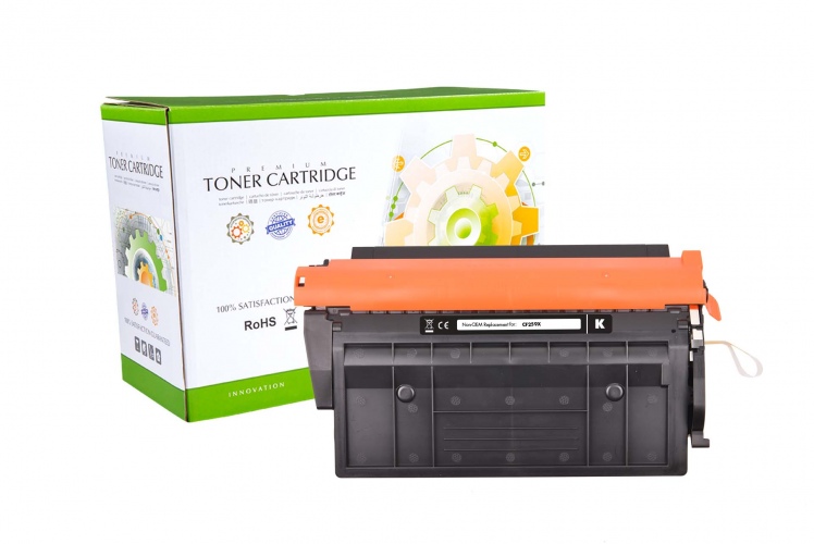 Static Control Toner Cartridge Black (New chip), Compatible with HP 59X (CF259X) - Pilt 1