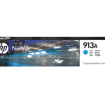 HP 913A (F6T77AE) Ink Cartridge, Cyan