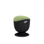 Up Up Seul ergonomic balance stool Black, D42 Green fabric