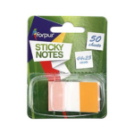 Järjehoidja 44x25mm FORPUS oranž 50tk pakis