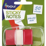 Järjehoidja 44x25mm FORPUS punane 50tk