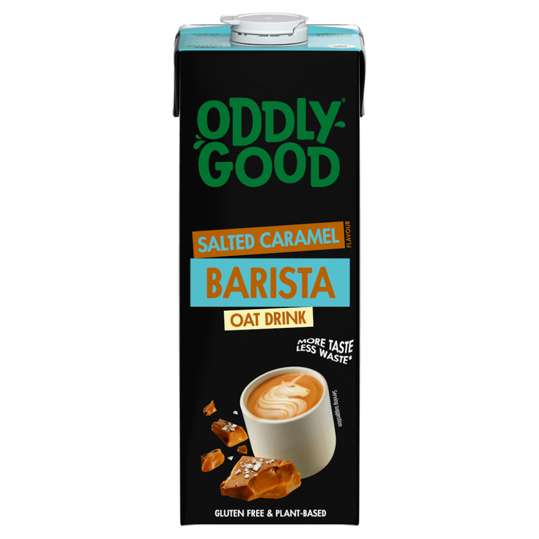 kaerajook_oddlygood_barista_karamellimaitseline_uht_1l_1 Kaerajook ODDLYGOOD Barista Karamellimaitseline UHT 1L - Image 1
