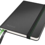 Kaustik raamatköites A6 jooneline LEITZ Complete 80 lehte must