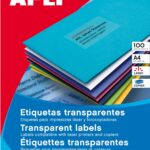 Kleebisetikett APLI 70x37mm ilmastikukindel 24-lehel 20 lehte