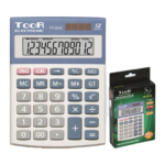 Kalkulaator TOOR TR-2245 12 kohaline hõbedane korpus