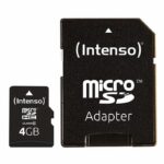 MEMORY MICRO SDHC 4GB C10/W/ADAPTER 3413450 INTENSO