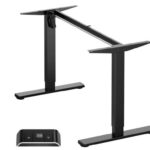 DESK FRAME MOTORISED/BLACK WDF221E-B ONKRON