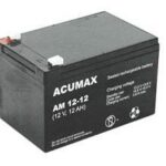 BATTERY 12V 12AH VRLA/AM12-12 ACUMAX EMU