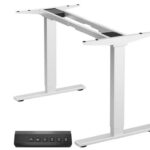 DESK FRAME MOTORISED/WHITE CDF222E-W ONKRON