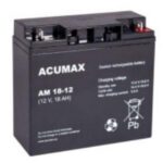 BATTERY 12V 18AH VRLA/AM18-12 ACUMAX EMU
