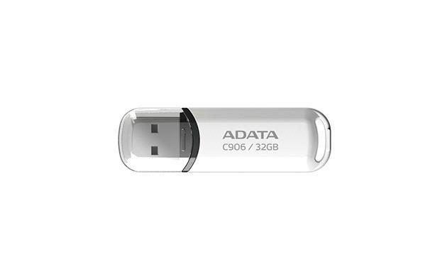 lko-ac906-32g-0-5f07e2b8-cf70-4c23-b65e-13f86d02c774-31 MEMORY DRIVE FLASH USB2 32GB/WHITE AC906-32G-RWH ADATA - Pilt 1