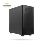 Case CHIEFTEC HAWK MidiTower Not included ATX MicroATX MiniITX Colour Black AL-02B-OP