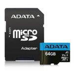 Mälukaart SDXC 64GB CLASS10/W/A AUSDX64GUICL10A1-RA1 ADATA
