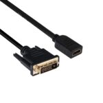 CABLE DVI-D TO HDMI 2M/M/F CAC-1211 CLUB3D