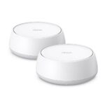 Wireless Router TP-LINK Wireless Router 2-pack 5000 Mbps Mesh Wi-Fi 7 2x2.5GbE LAN  WAN ports 2...