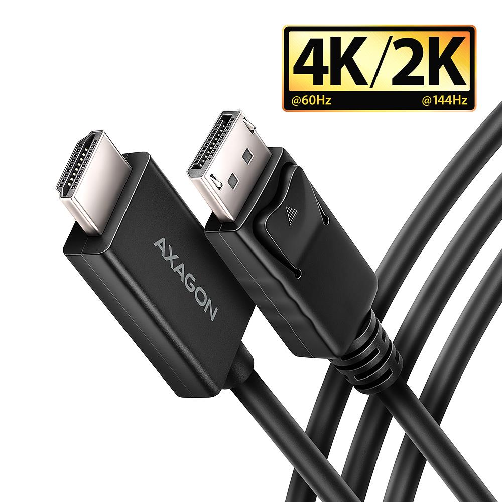 lko-rvd-hi20c2-0-4fb52abd-dd18-4759-b3f8-52cddda588ab CABLE DP TO HDMI 1.8M/RVD-HI20C2 AXAGON - Image 1