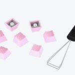 Klaviatuuri nupud, mängurile roosa 519U0AA#ABA HYPERX