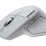 LOGI MX Master 4 Mouse Pale Grey