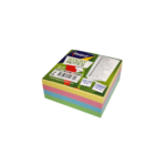 Märkmekuup 75x75mm FORPUS pastelsed toonid 320 lehte