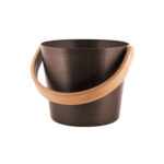 Saunaämber RENTO BROWN, 5L, alumiinium/ bambus