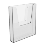 Reklaamalus seinale A5 1-taskuga kruviaukudega akrüülist