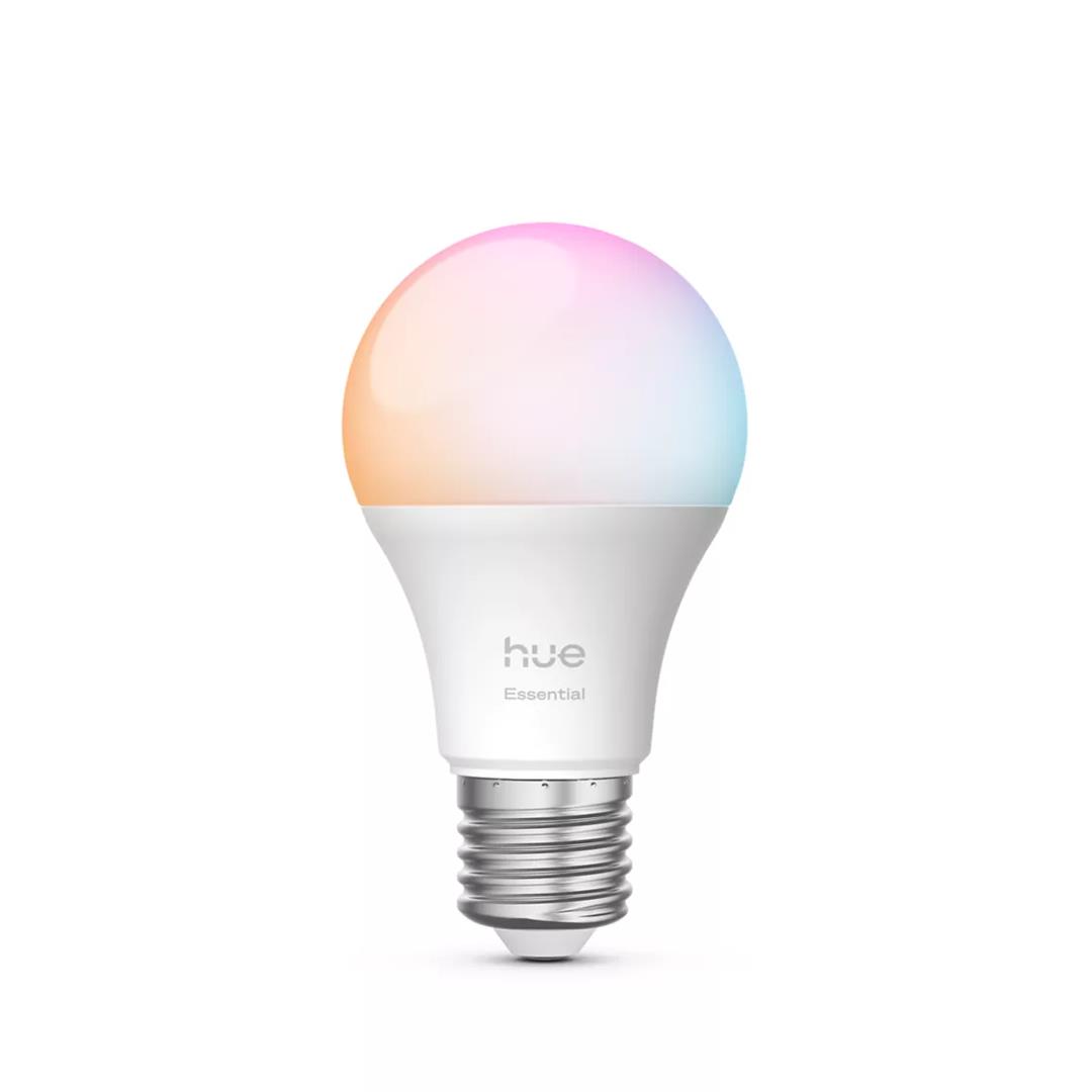sm__k_1_929004235407-2 Philips Hue Essential A60, Full Color, E27, 3 tk, valge - Nutivalgusti - Image 1