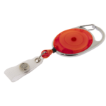 Kaardihoidja JO-JO karabiinkinnitusega punane