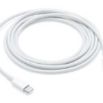 Apple USB-C Male to Lightning Male Cable 2m, White