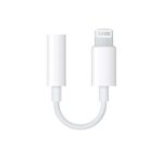Apple Lightning to 3.5 mm Headphone Jack Adapter, White